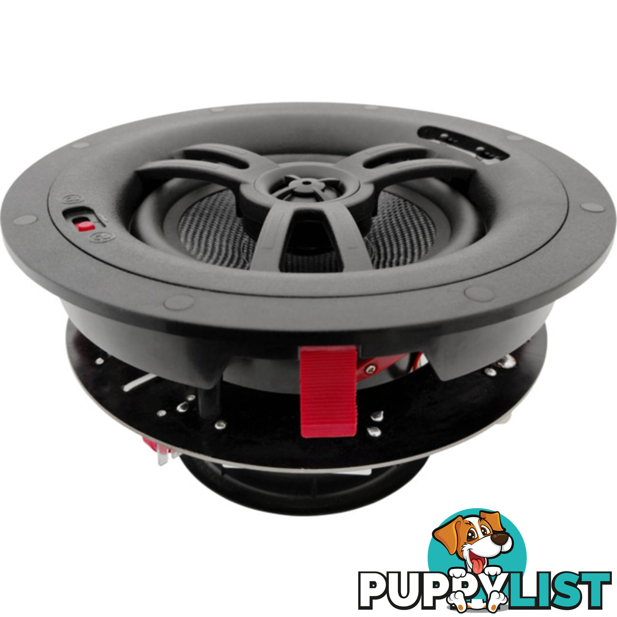 OH6 6.5" EDGELESS CEILING SPEAKERS PR ONE HANDER EZ MOUNT SHALLOW