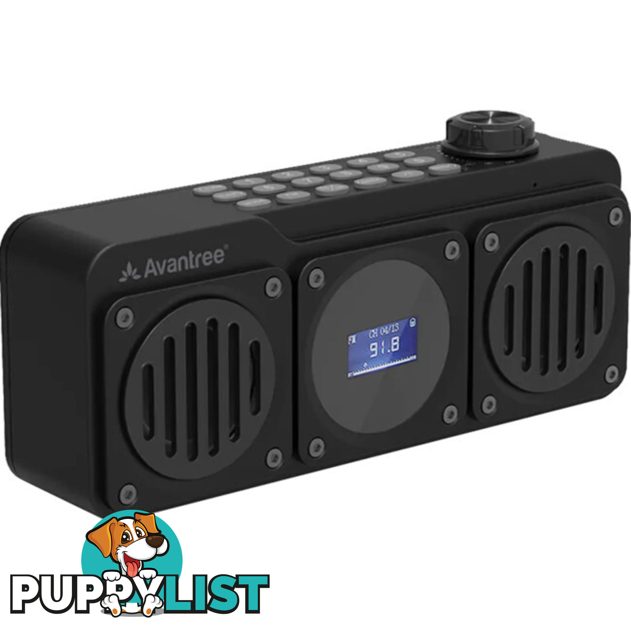 BOOMBYTE PORTABLE FM RADIO BT SPEAKER DUAL DRIVER 14W MICRO SD