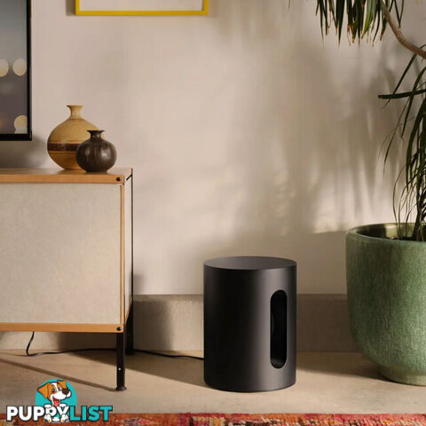 SONOS SUB MINI-BLK WIRELESS SUBWOOFER BLACK