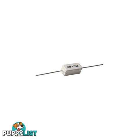 PW5-R47 R47 OHM WIREWOUND RESISTOR PW5 0.47 OHM 5 WATT