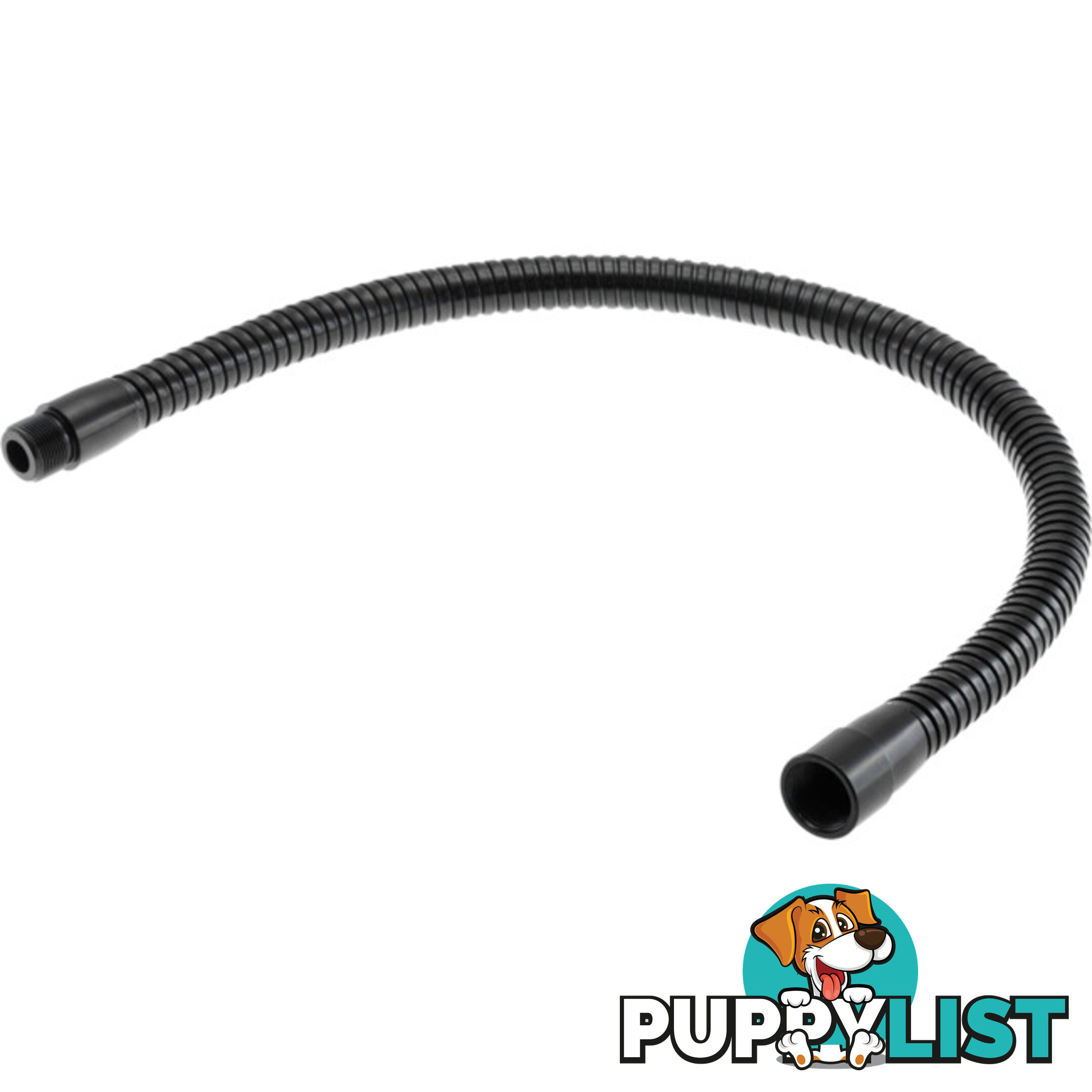 26DN001 19" FLEXIBLE GOOSENECK BLACK