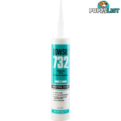 S732WH310 310ML SILASTIC SILICON - WHITE 732 DOW CORNING MULTI SEALANT