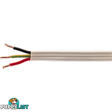 CBL2.5TE-1M 2CORE+EARTH POWER CABLE-1M (100MT)