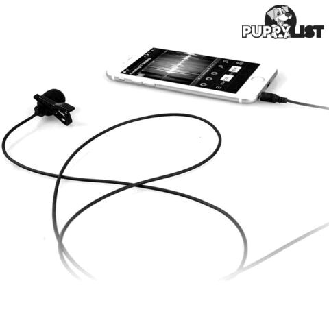 V01SP OMNIDIRECTIONAL LAVALIER MIC FOR SMARTPHONE / 3.5MM