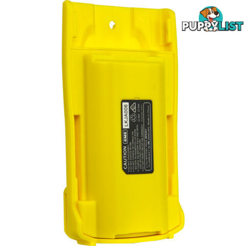 BP026Y YELLOW 2600MA LI-ION BATTERY SUIT TX6160XY