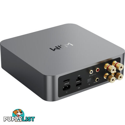 WIIMAMPG INTEGRATED STREAMING AMPLIFIER ALL IN ONE NETWORK STREAMER - SPACE GRAY