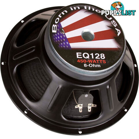 EQ12-8 12 INCH WOOFER-OPEN BASKET 300W, 8OHM