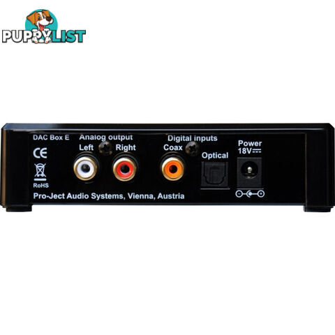 DACBOXE DIGITAL TO ANALOG CONVERTER OPTICAL / CO-AXIAL INPUTS - 24/192KHZ