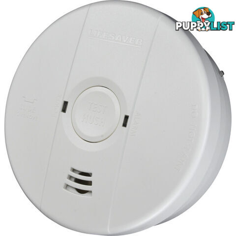 LIF6800 240V SMOKE ALARM WITH 9V BACKUP ADVANCED SENSOR PHOTOELECTRIC