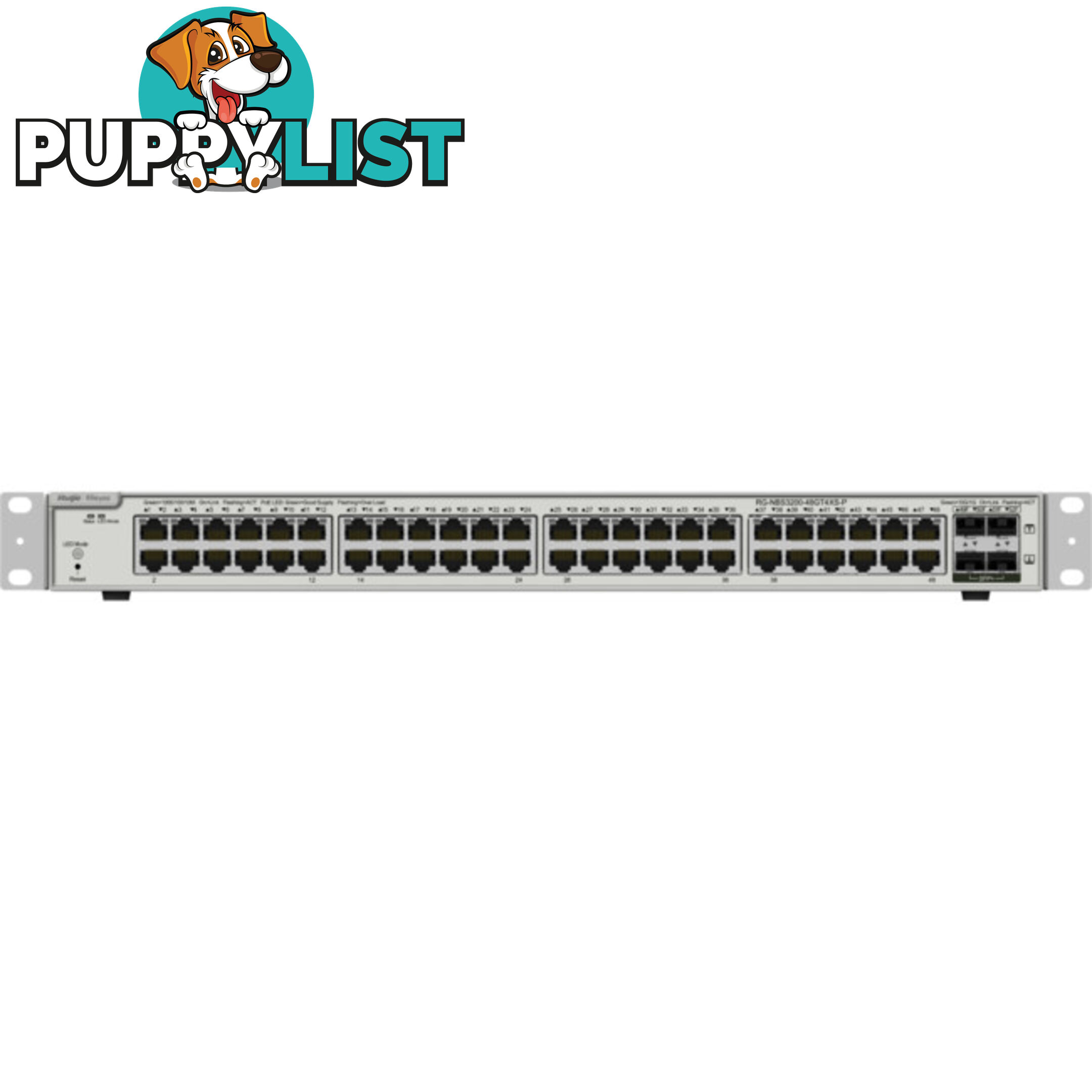 NBS320048GT-P 48-PORT GIGABIT LAYER 2 CLOUD MANAGED POE SWITCH