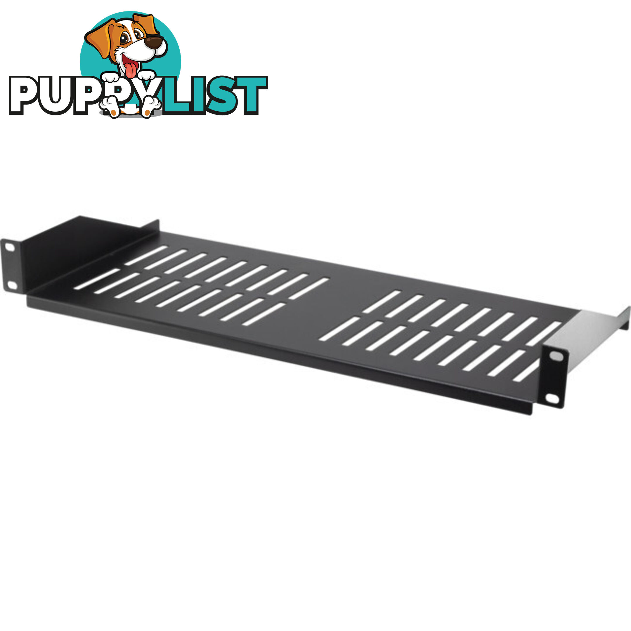 CS1U 1RU 19INCH 200MM DEPTH CABINET SHELF 482X200MM