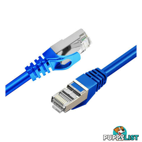 LC8016 20M CAT7 10GBE ETHERNET CABLE BLUE TRIPLE SHIELDING