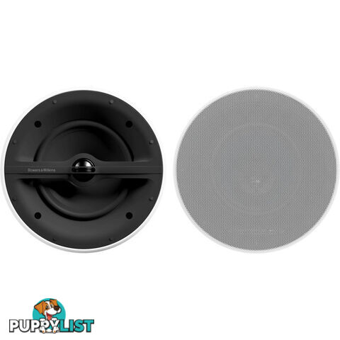 CCM382 8" 2-WAY 80W IN CEILING SPEAKERS B&W