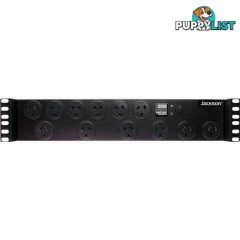 RAC1200 19" RACK MOUNT 12WAY POWER BOARD JACKSON+