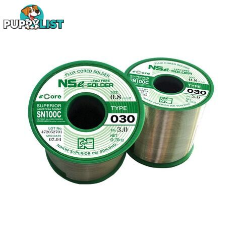 LF0.4SN100C.5K 0.4MM LEAD FREE SOLDER 500G NIHON SUPERIOR SN100C