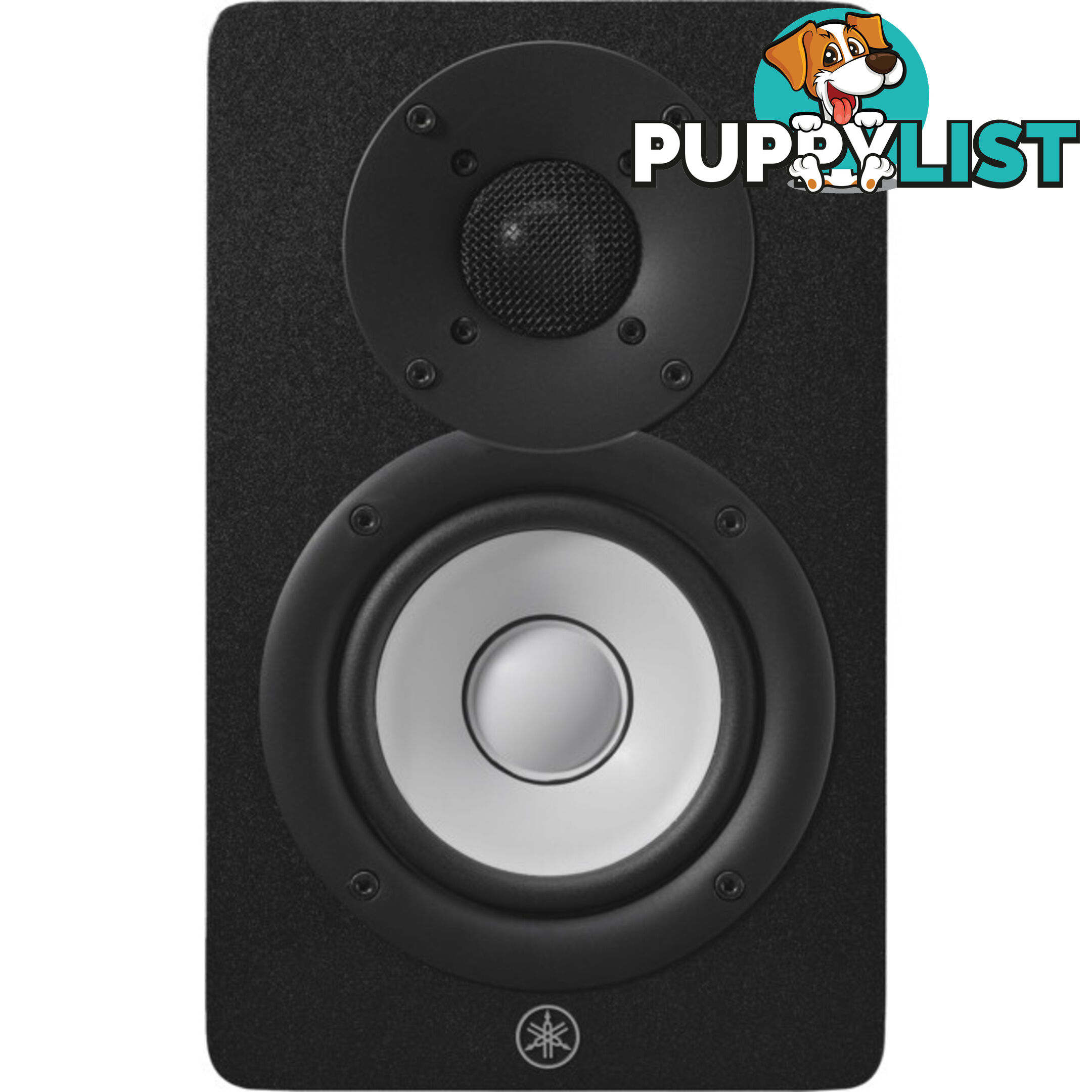 HS4B BLACK 4.5" 2 WAY POWERED STUDIO MONITORS