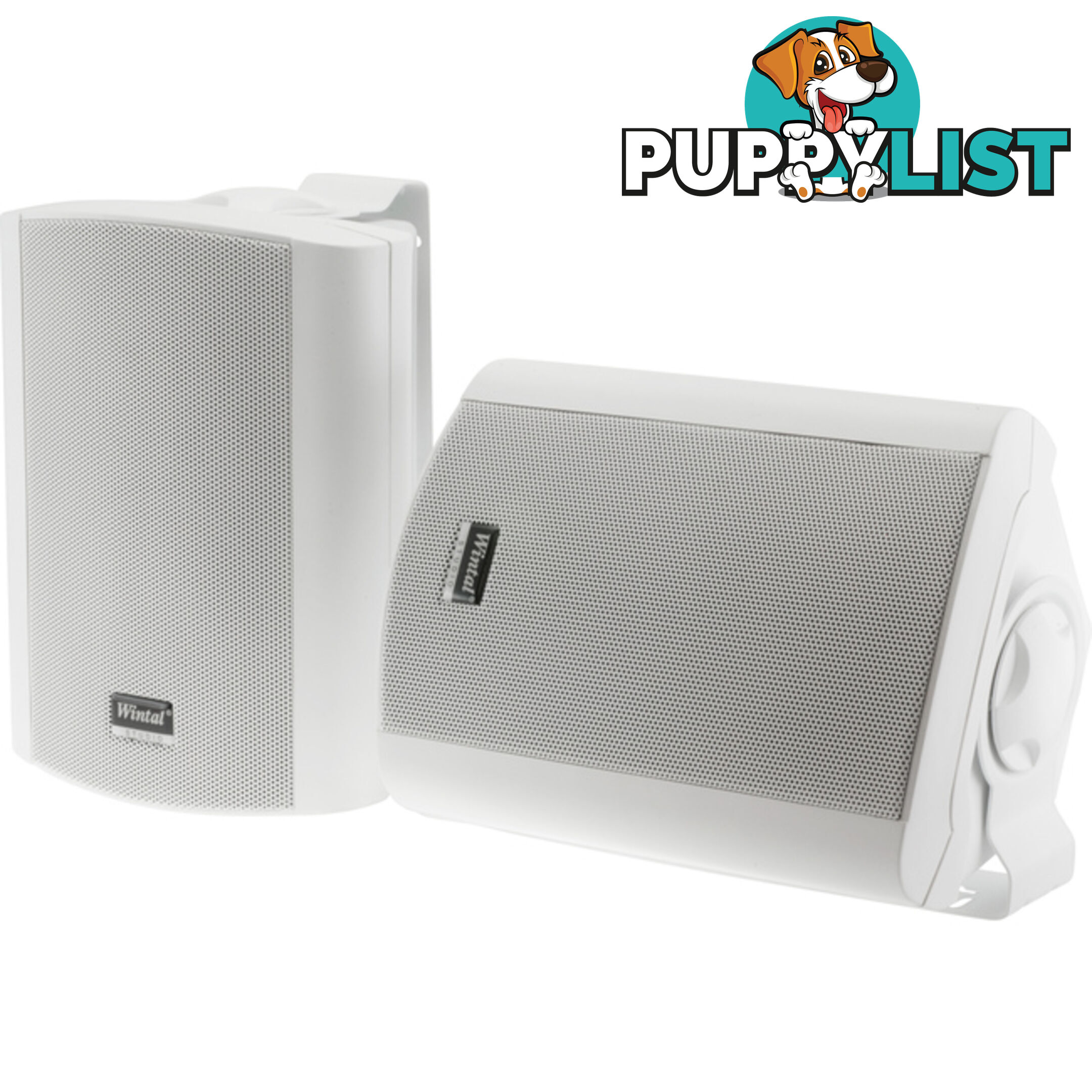 STUDIO5W 5" OUTDOOR SPEAKERS WHITE