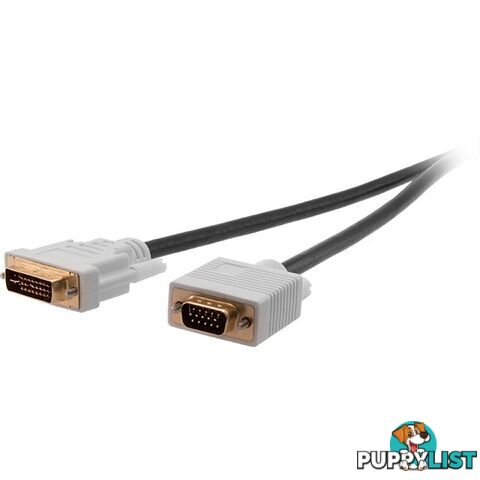 LC1650 2M DVI PLUG TO VGA PLUG LEAD