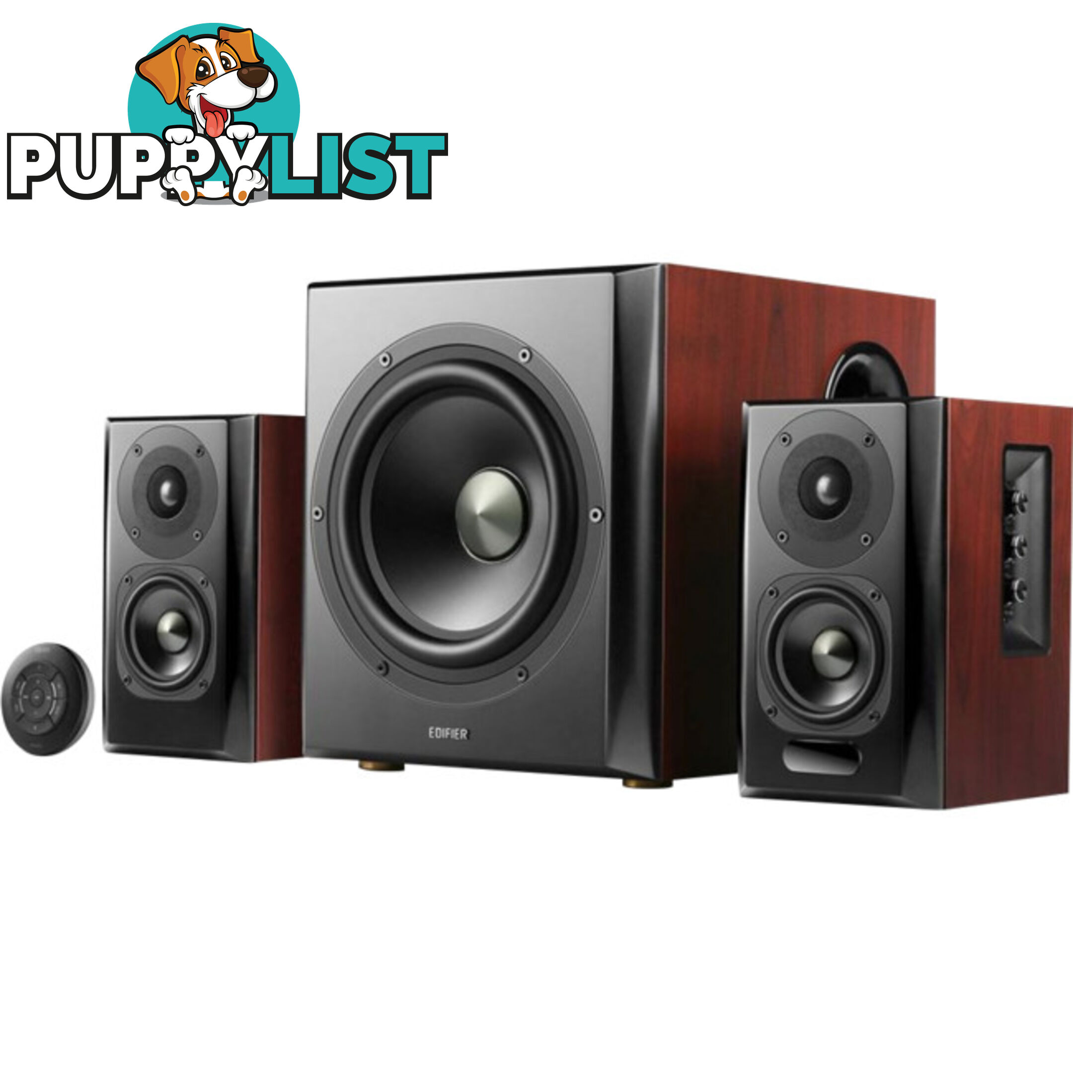 S350DB ACTIVE 2.1 MULTIMEDIA SPEAKERS BLUETOOTH BOOKSHELF SUBWOOFER