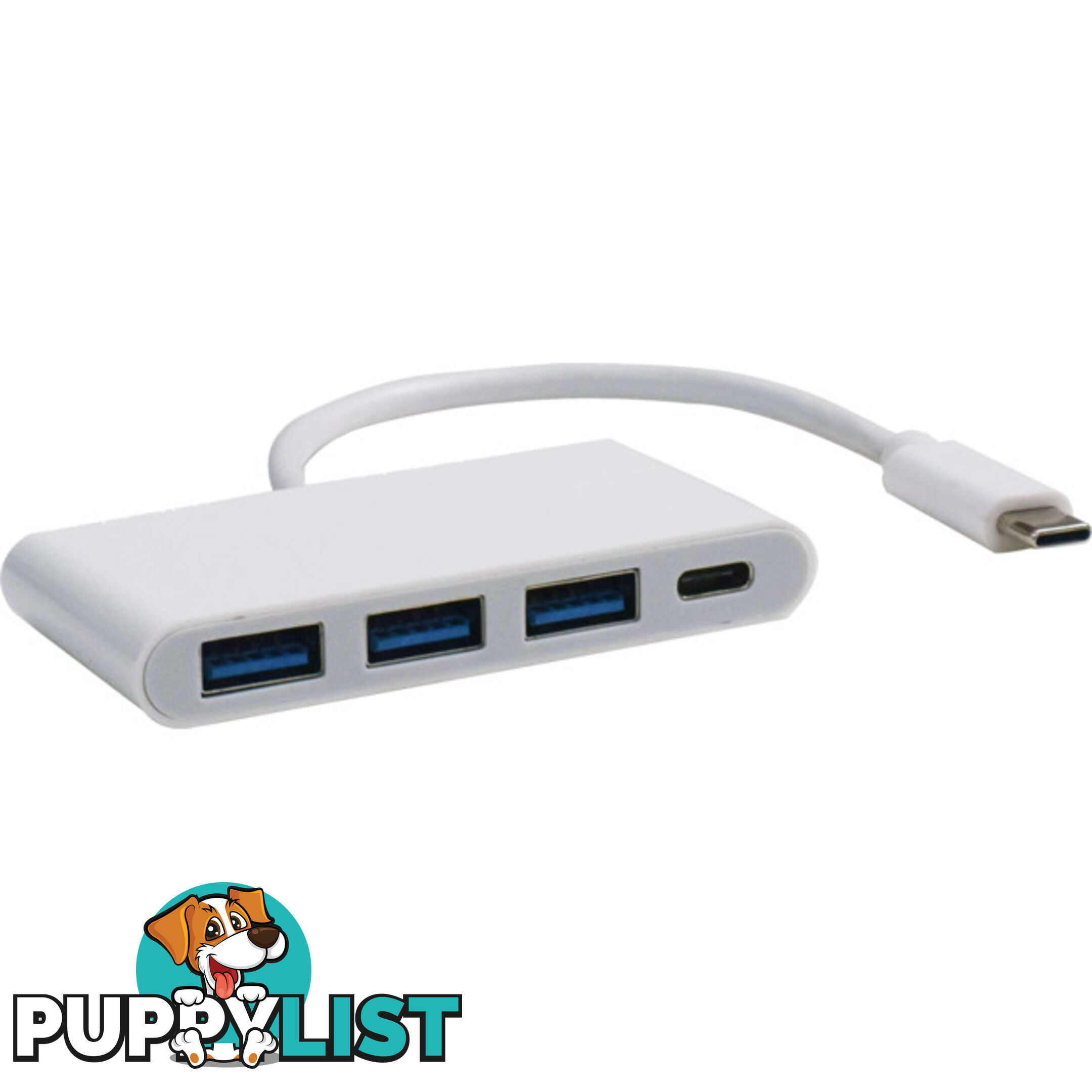 HUB3C3 4 PORT USB-C HUB 3X USB3.0 1X USB-C