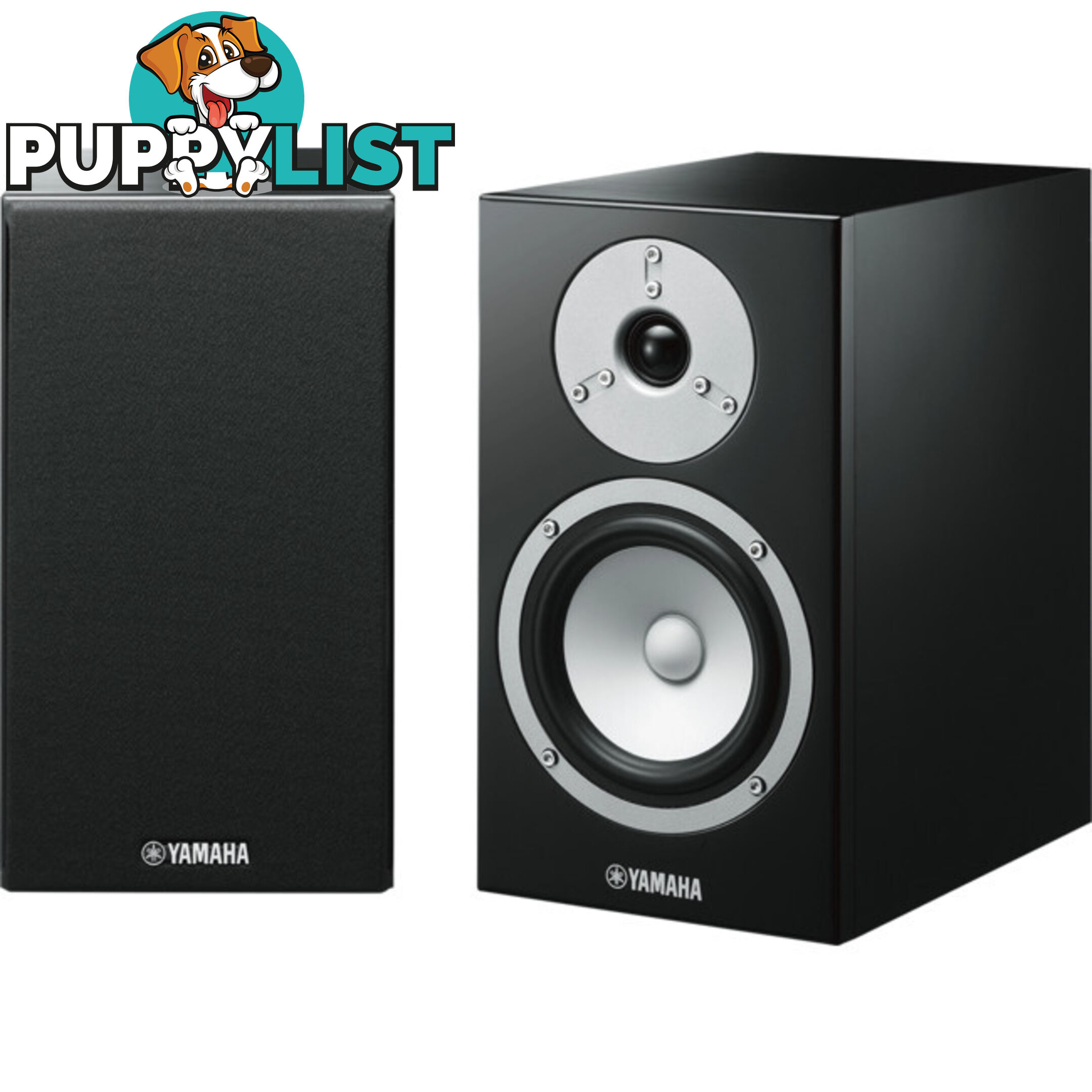 NSBP301 13CM 2 WAY BASS REFLEX BOOKSHELF SPEAKERS