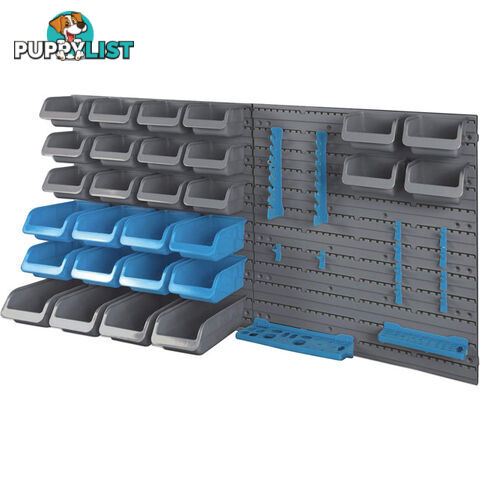 ST1026 44PCS WALL MOUNT STORAGE RACK