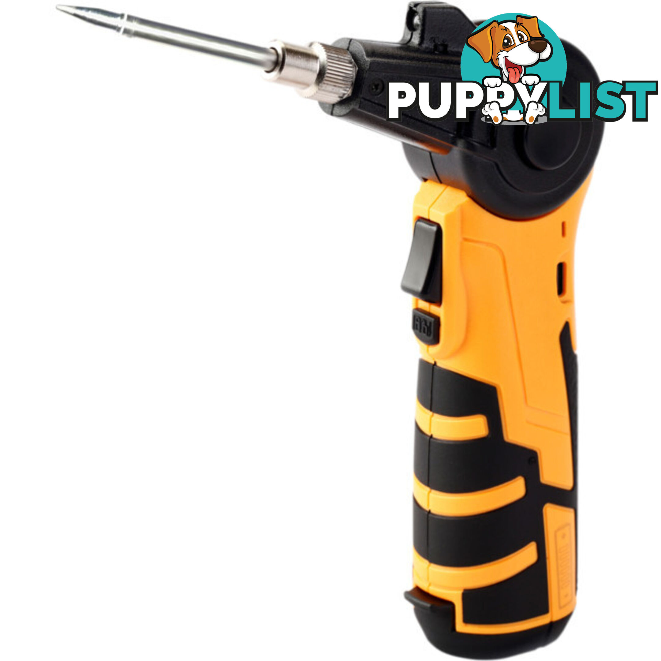 ZD20L 16W BATTERY POWERED SOLDERING IRON WITH PIVOTING HEAD ONE 18650 BATTERY