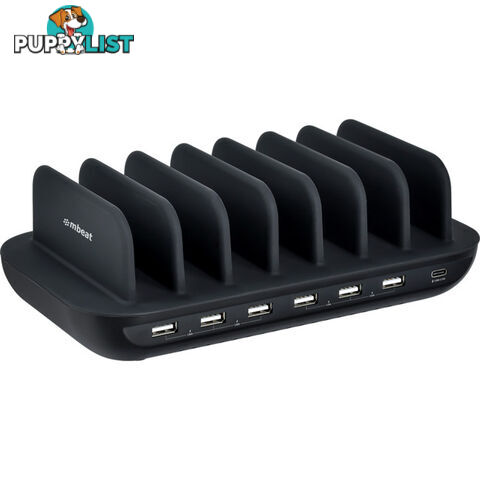 MBCHGR7U 7 PORT USB CHARGER AND HOLDER 60W USB-C GORILLA