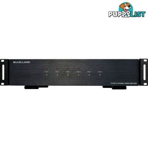 CA1250 6 ZONE 12CH POWER AMPLIFIER 50W OUTPUT POWER PER CHANNEL