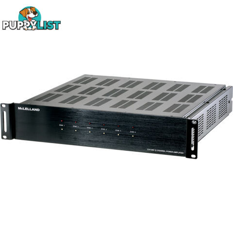 CA1250 6 ZONE 12CH POWER AMPLIFIER 50W OUTPUT POWER PER CHANNEL