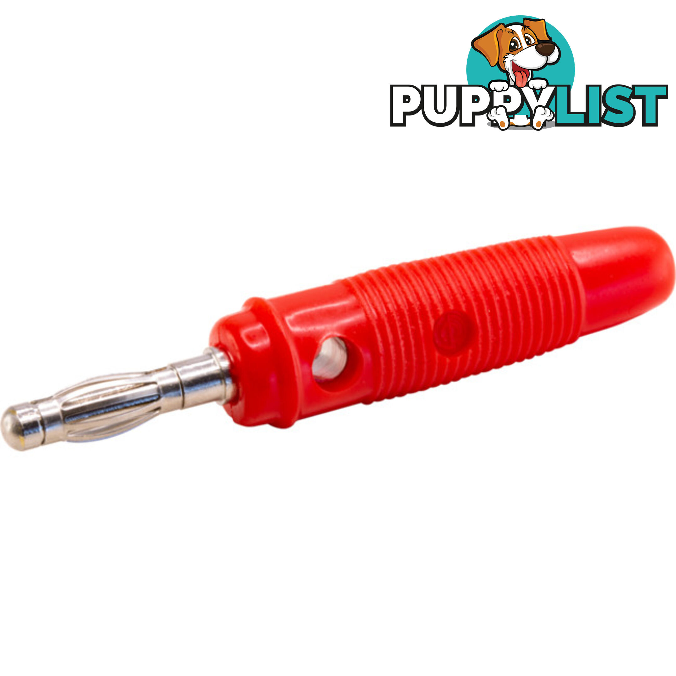 PW1472 4MM BANANA PLUG PLASTIC RED RED