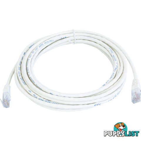 LC7228W 5M WHITE CAT5E PATCH LEAD