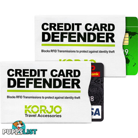 RFIDCC-V2 CREDIT CARD DEFENDER 3PK KORJO