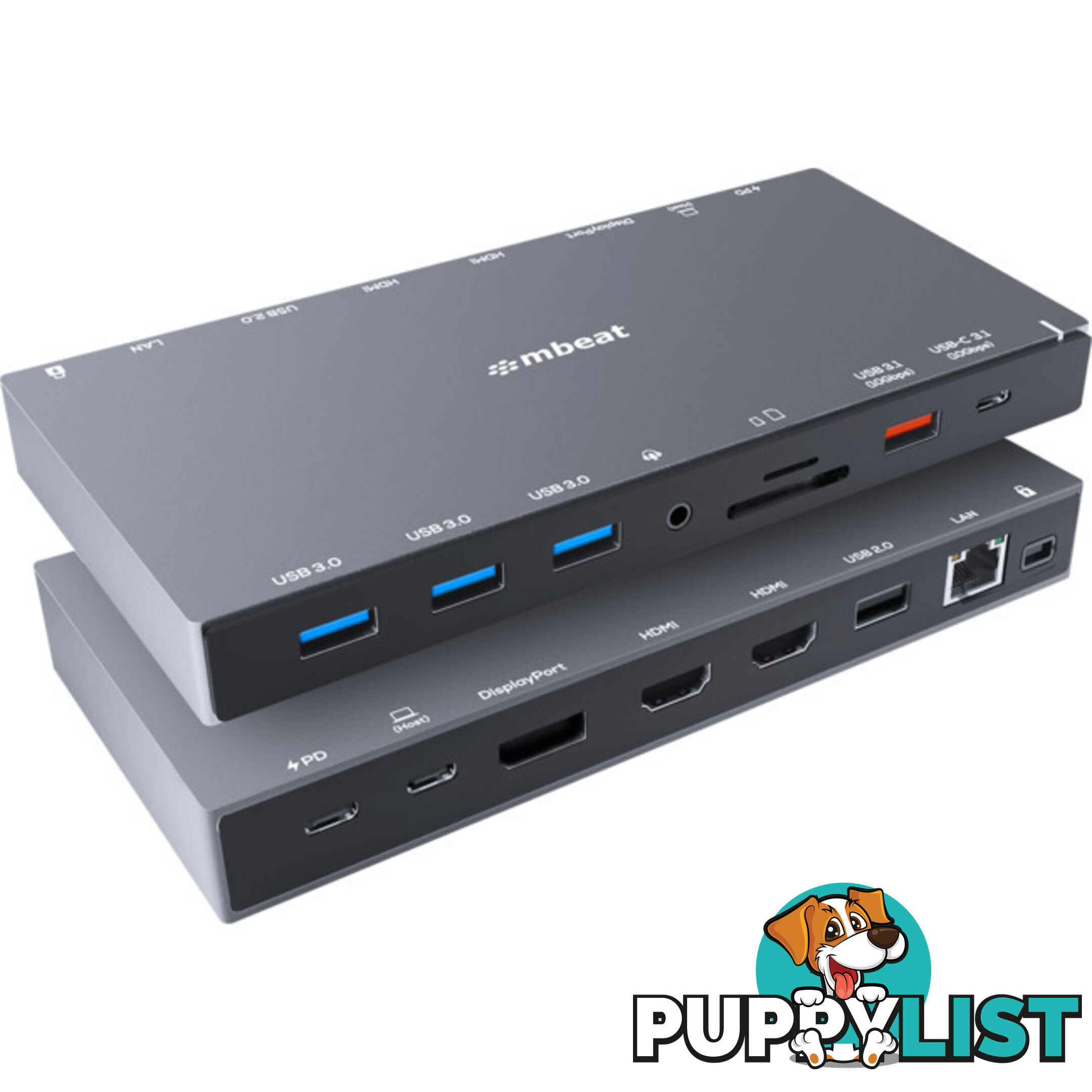 UCDX15 15 IN 1 TRIPLE DISPLAY USB-C DOCK