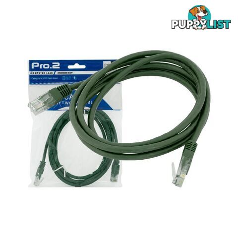 LC7141G 3M GREEN CAT5E PATCH LEAD PRO2