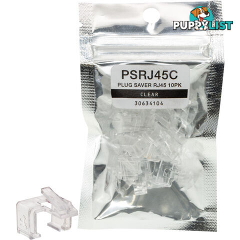 PSRJ45C PLUG SAVER RJ45 10PK CLEAR