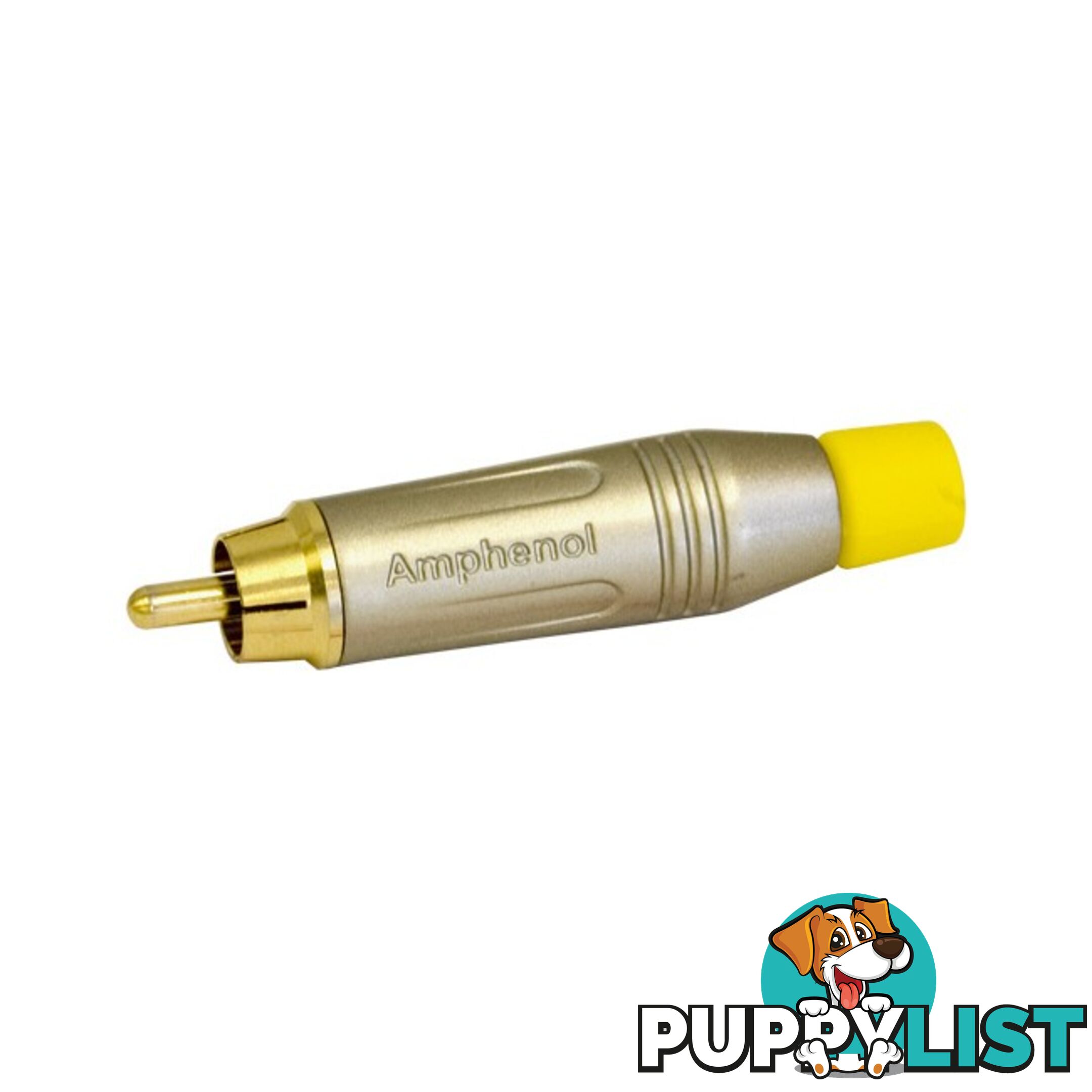 PD2965 RCA PLUG AMPHENOL YELLOW