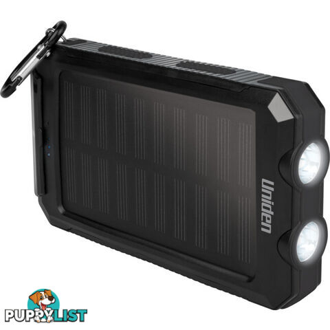 UPP80S 8000MAH SOLAR POWER BANK PORTABLE CHARGER - UNIDEN