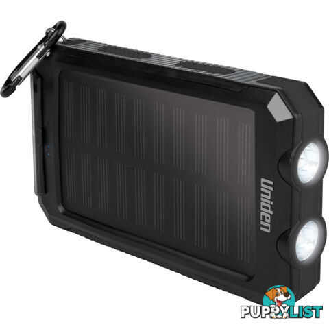 UPP80S 8000MAH SOLAR POWER BANK PORTABLE CHARGER - UNIDEN