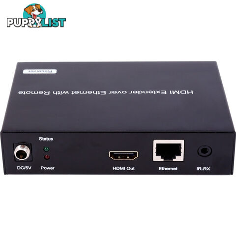 HDMIIPPRO HDMI OVER IP EXTENDER WITH POE 120M REMOTE IR H.264