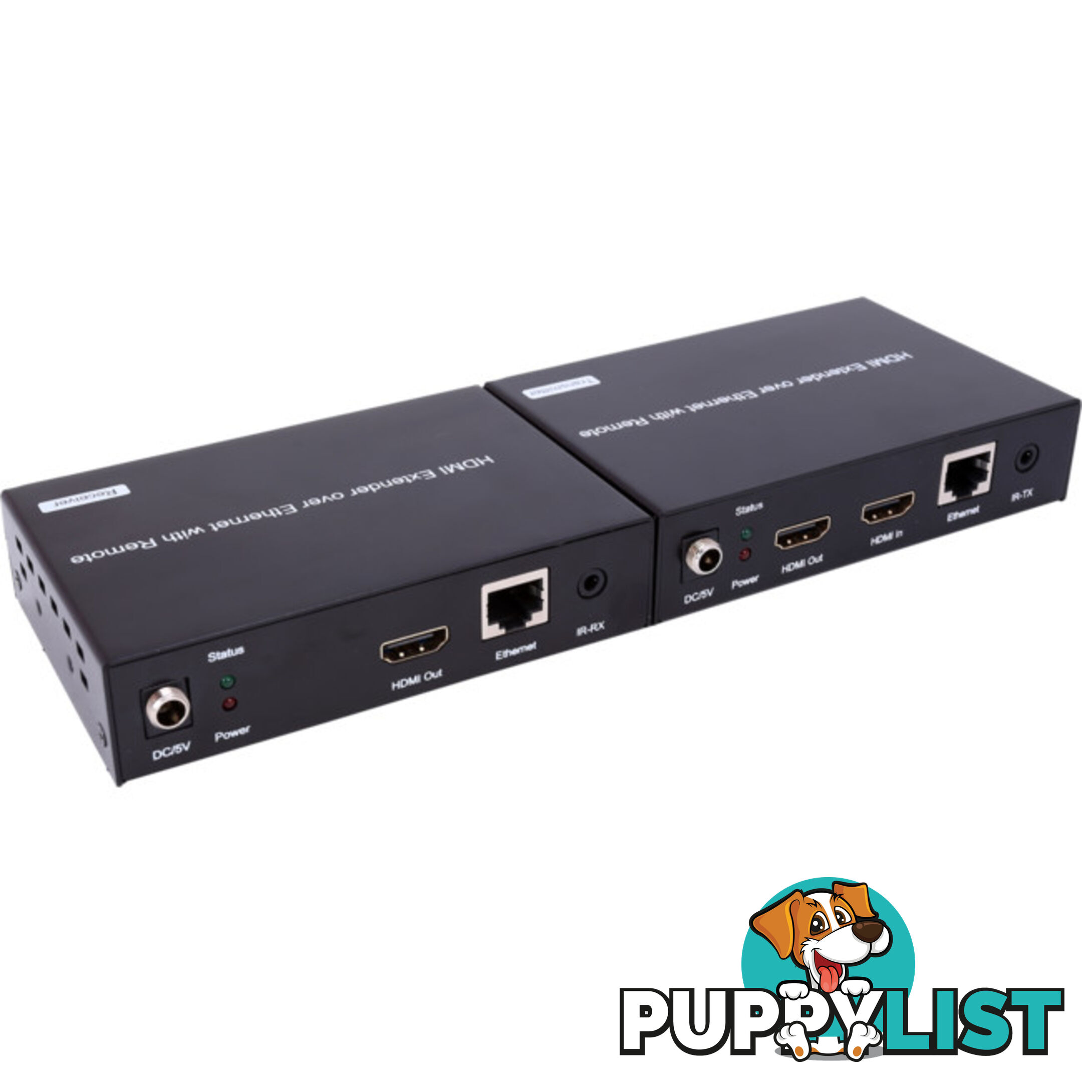 HDMIIPPRO HDMI OVER IP EXTENDER WITH POE 120M REMOTE IR H.264