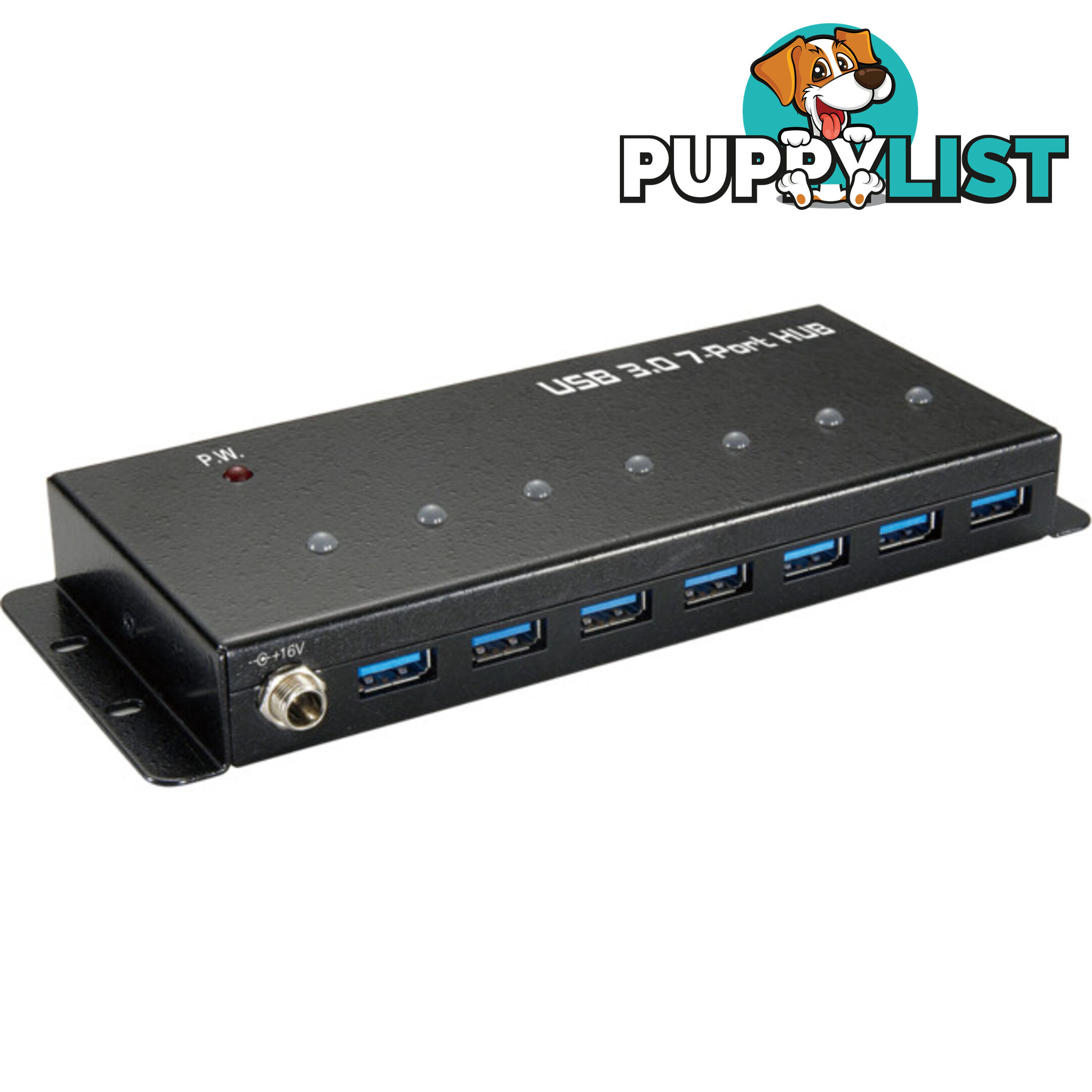 UHUB7P 7 PORT INDUSTRIAL USB3.0 HUB KRYSMA