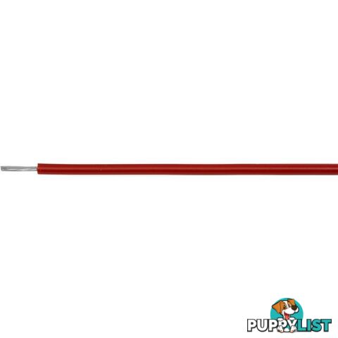 24-.2R-1M RED HOOKUP WIRE/ CABLE-1M 7A - PER METRE