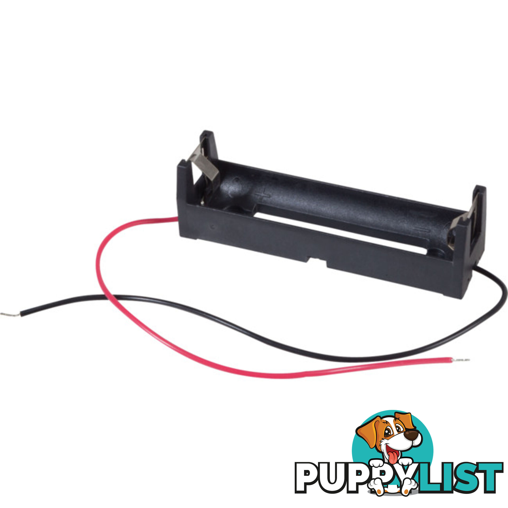 PH9205 SINGLE 18650 BATTERY HOLDER 150MM LEAD