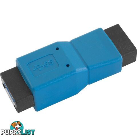 PA2328 USB3.0 USB-A SOCKET TO SOCKET USB-A JOINER /GENDER CHANGER