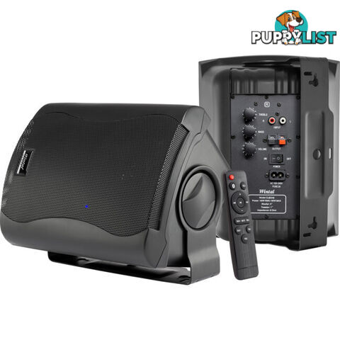 CLB5AB 5" ACTIVE BOX SPEAKERS WITH BLUETOOTH RENAMING BLACK 40W RMS 90W MAX