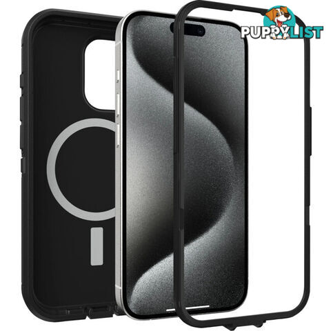 IPH15PDXMB DEFENDER XT MAGSAFE IPHONE 15 PRO (6.1") CASE BLACK