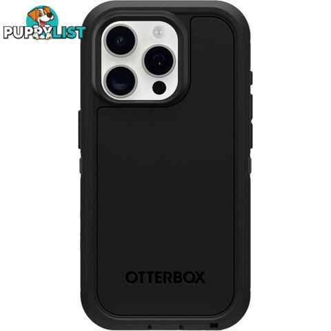 IPH15PDXMB DEFENDER XT MAGSAFE IPHONE 15 PRO (6.1") CASE BLACK