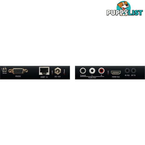 HEX70CS-RX HDBASET CSC RECEIVER HDMI 2.0 4K 60HZ 4:4:4