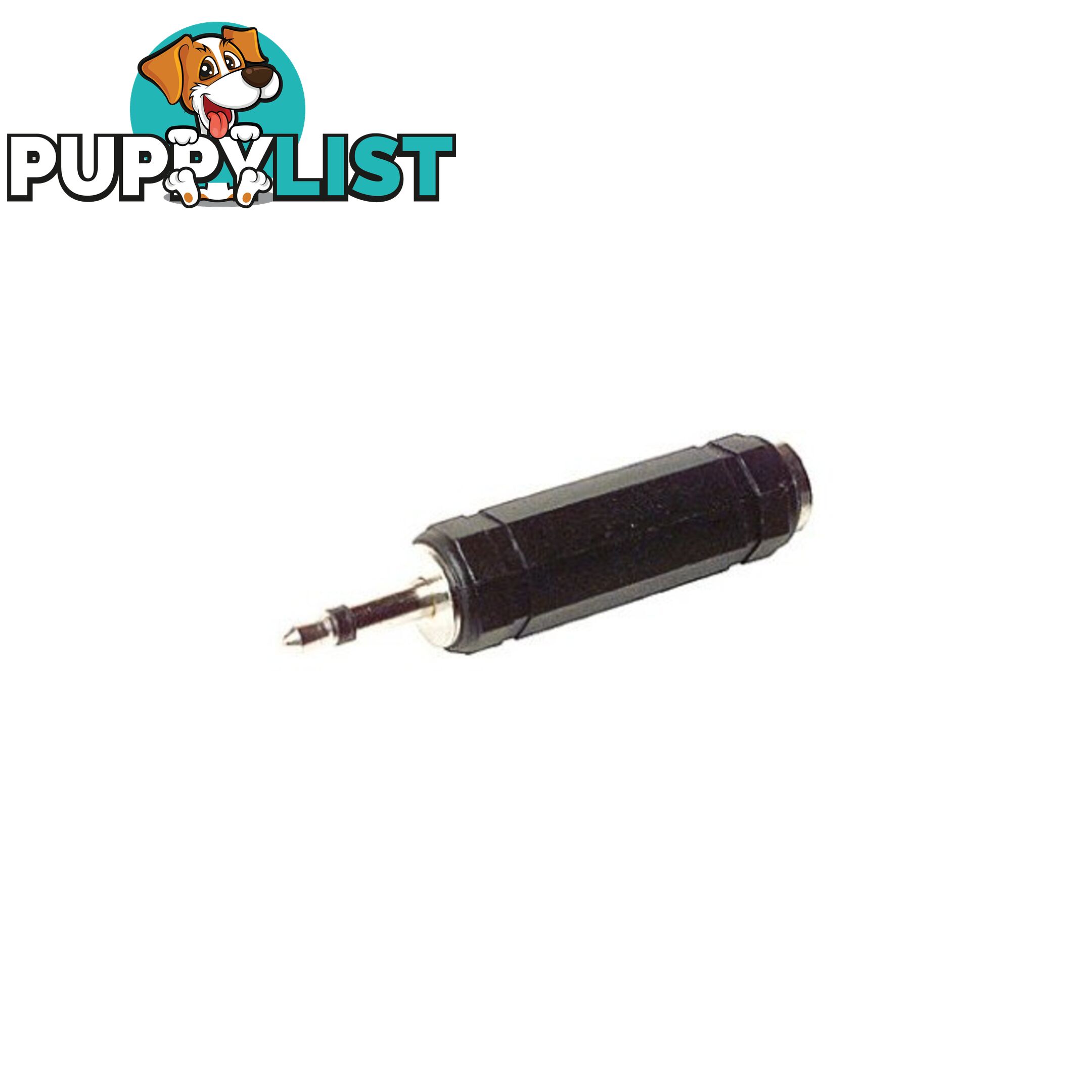 PA1017 3.5MM MONO PLUG TO 6.3MM MONO SOCKET ADAPTOR